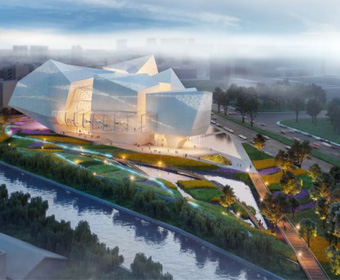 酷炫的成都博物馆设计效果图，投资约12亿！